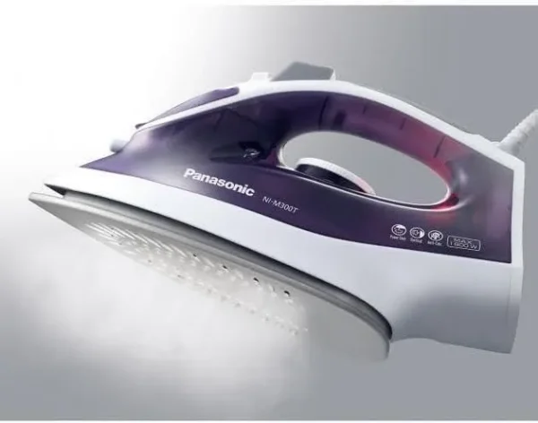 Panasonic NI-M300T VTV Steam Iron – 1800W • Titanium-Coated Soleplate • Adjustable Steam & Vertical Function