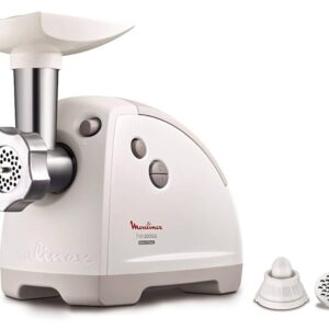 Moulinex ME620132 Meat Mincer HV8 Plus – 2000W • 2.6 kg/min • 3 Grids + Kebbe & Sausage Attachments