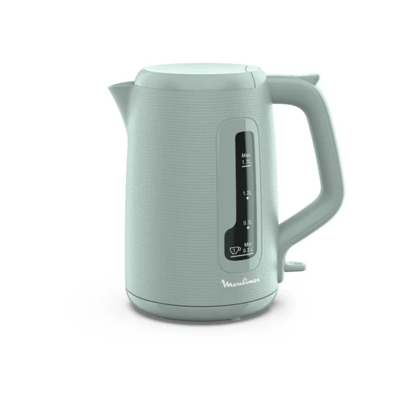 Moulinex Morning BY2M1310 Electric Kettle 1.7 L – 2400 W • Express Boil • Eucalyptus Finish