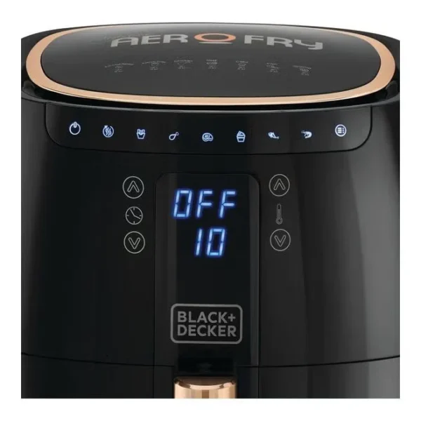 Black+Decker Aerofry AF5539-B5 5.5-L Digital Air Fryer with 7 Presets & Adjustable Temp - Image 4