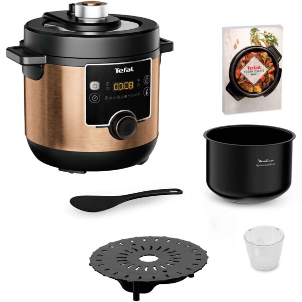 Tefal CY777G10 Turbo Cuisine Maxi Multicooker 7.6L – 10-in-1 Electric Pressure Cooker - Image 3