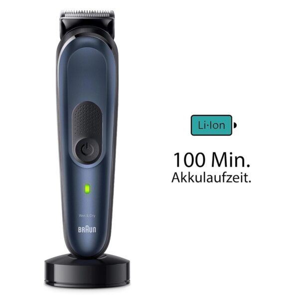 Braun MGK7421 10‑in‑1 Body & Beard Grooming Kit – 100‑Minute Li‑Ion, AutoSense, Waterproof - Image 2